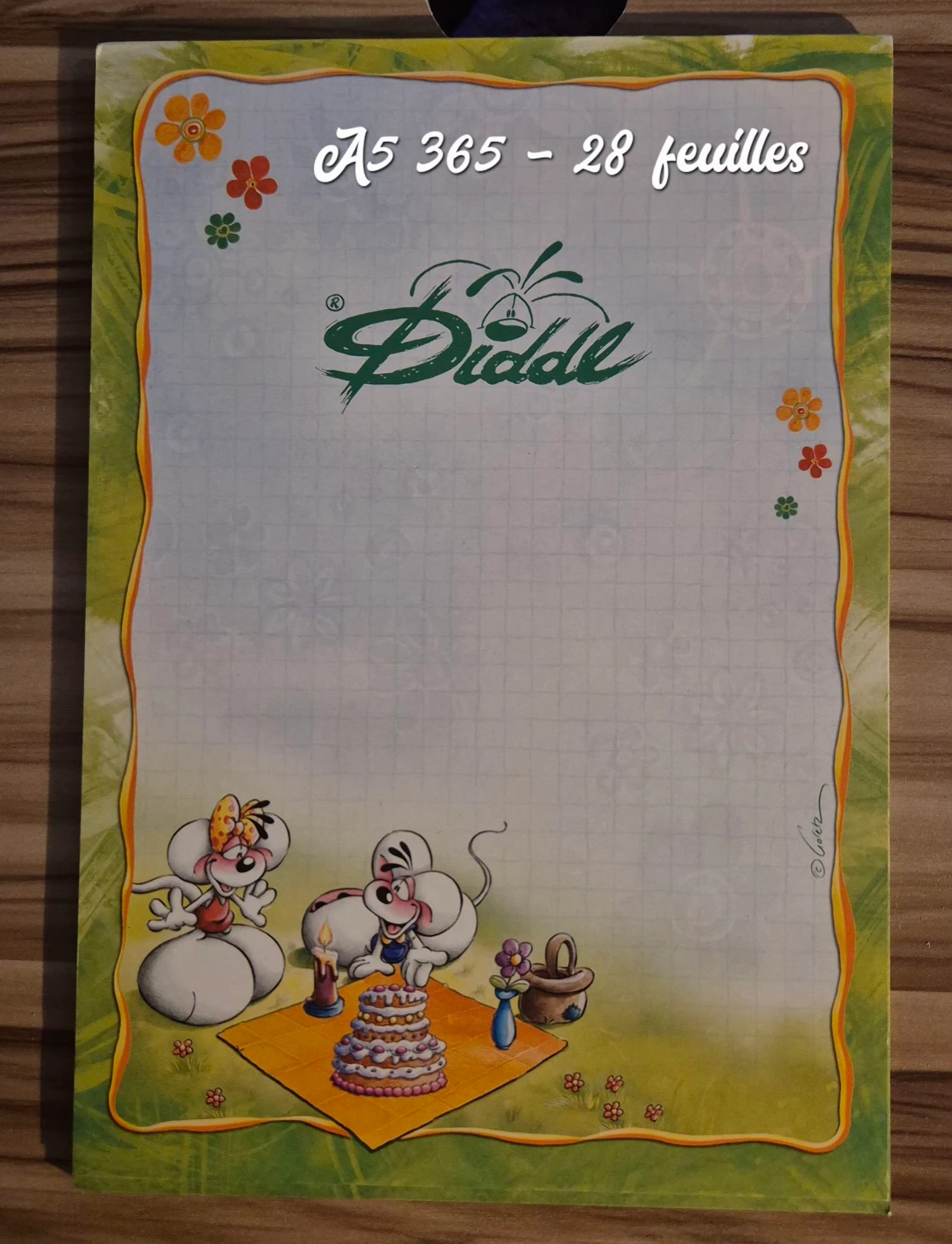 Bloc Diddl A5 365